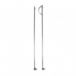 Edelstahlschornstein Aussteifungsstange 2 - 3m Länge Ø 130-150-180-200MM